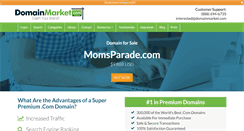 Desktop Screenshot of momsparade.com